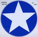 BECC US Air Force Roundel 1941-1943 - Decal Multipack