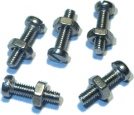 Stainless Steel Flat Slotted Head Screw with M2.5 x 10mm (20)