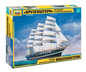 Zvesda Krusenstern Sailing Ship 1:200 Scale