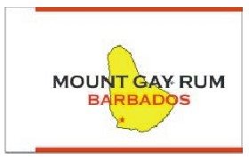 BECC Mount Gay Rum Company  Flag 25mm