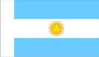BECC Argentina National Flag 10mm