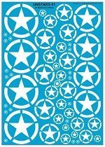 UN Stars and Circles - Decal Multipack