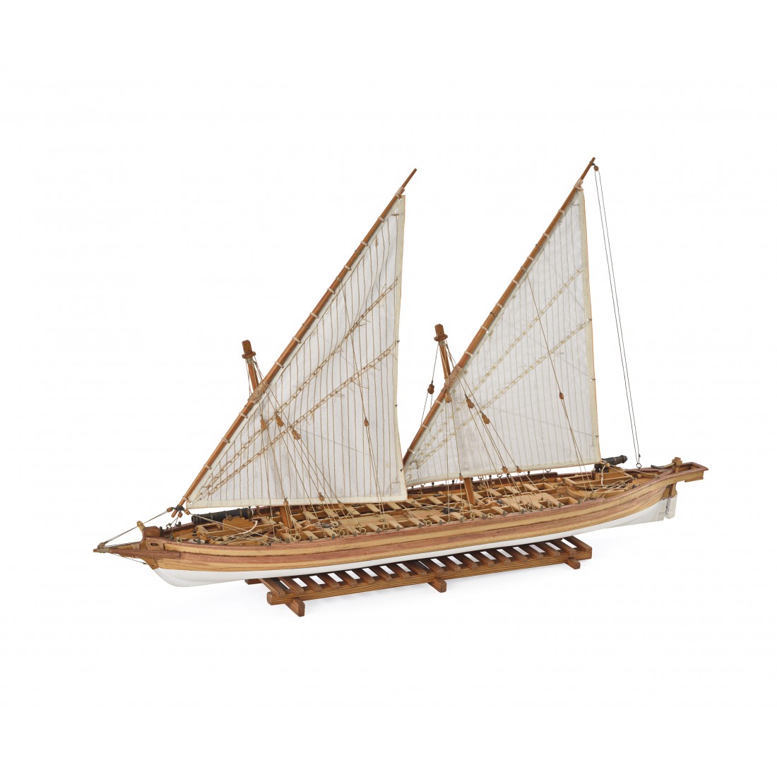 Amati Arrow Gunboat 1:55 Scale Model Boat Kit 