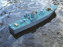 LCS Landing Craft Support Model Boat Plan