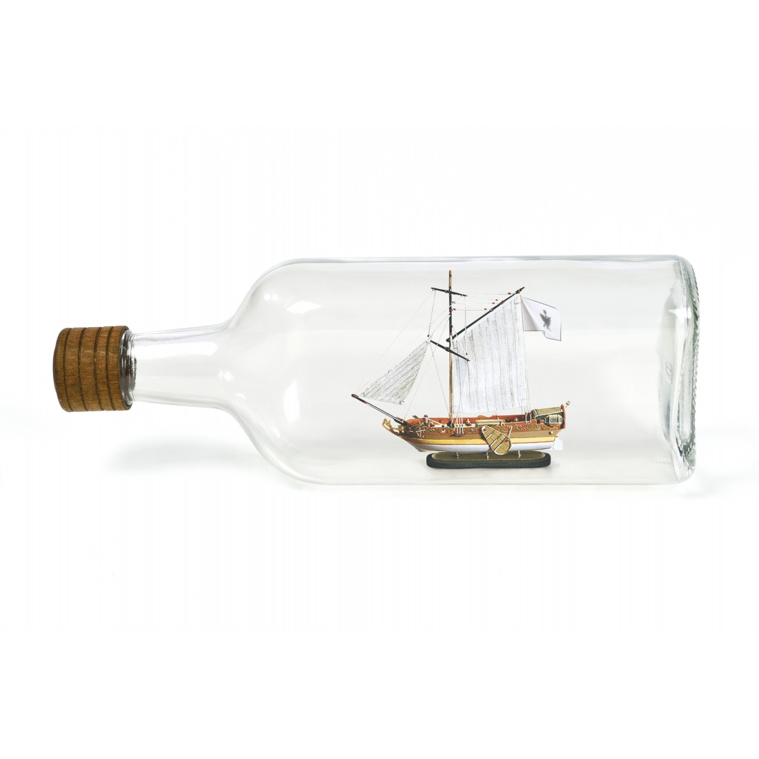 Amati Golden Yacht Ship in a Bottle
