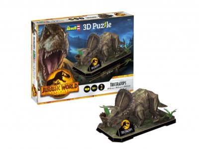 Revell Jurassic World Dominion - Triceratops 3D Puzzle