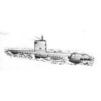 USS Nautilus Model Submarine Plan