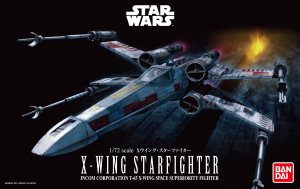 Bandai Star Wars X Wing Starfighter 1:72 Scale