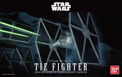Bandai Star Wars Tie Fighter 1:72 Scale