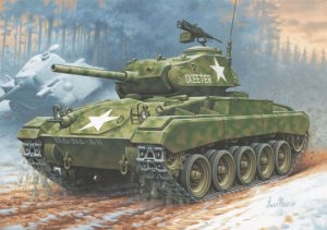 Revell M24 Chaffee 1:76 Scale