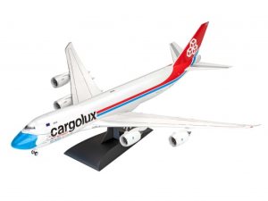 Revell Boeing 747-8F CARGOLUX LX-VCF Facemask 1:144 Scale