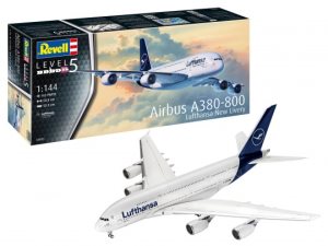 Revell A380-800 Lufthansa New Livery 1:144 Scale
