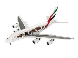 Revell A380-800 Emirates Wild Life 1:144 Scale
