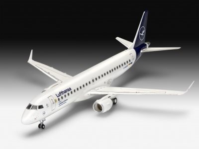 Revell Embraer 190 Lufthansa New Livery 1:144 Scale