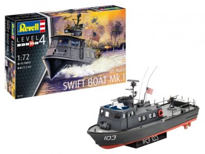 Revell US Navy Swift Boat Mk I 1:72 Scale