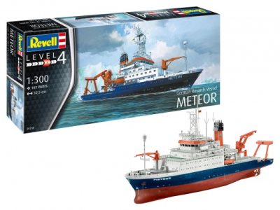 Revell German Research Vessel Meteor 1:300 Scale