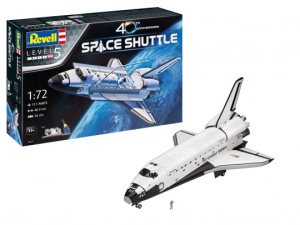 Revell Gift Set Space Shuttle 40th Anniversary 1:72 Scale