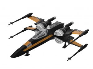 Revell Star Wars Poes Boosted  X Wing Fighter Episode VIII Build & Play