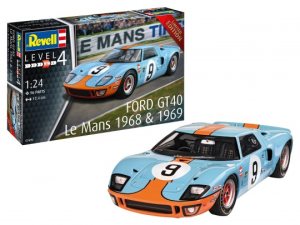 Revell Ford GT 40 Le Mans 1968 1:24 Scale