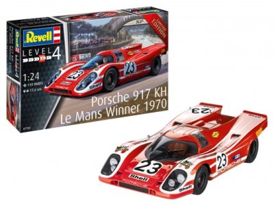 Revell Porsche 917K Le Mans Winner 1970 1:24 Scale
