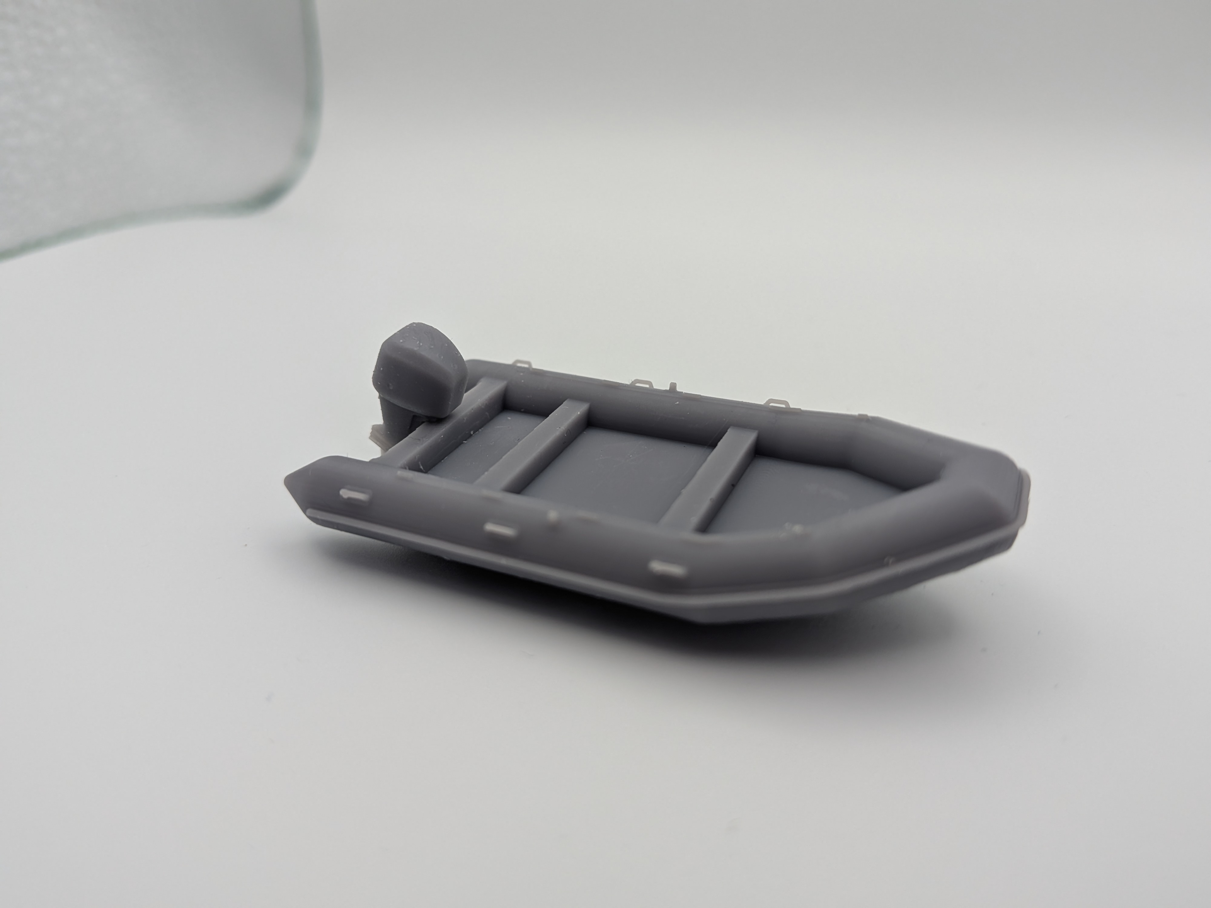 Inflatable Dinghy with Outboard Motor 58mm x 30mm