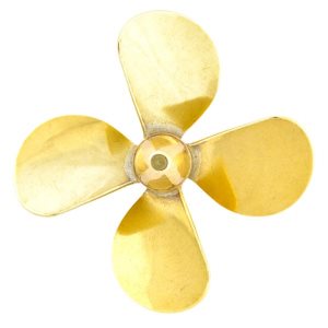 4 Blade A Type Brass Propellers Imperial (177 Series)