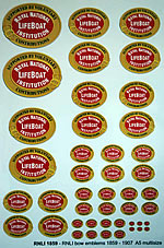 BECC RNLI Bow Emblem 1859-1907