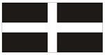 GB Cornwall County Flag - Decal Multipack