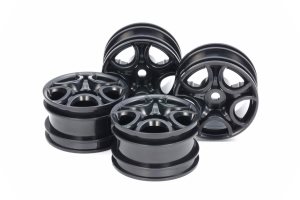Tamiya M Chassis 11 Spoke Wheel Black (4)