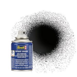 Revell Spray Paint Black Gloss