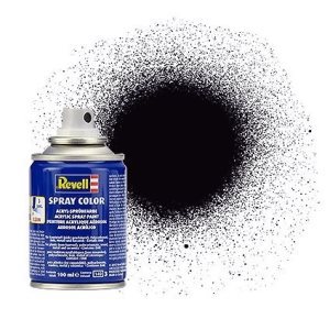 Revell Spray Paint Black Matt