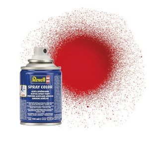 Revell Spray Paint Fiery Red Gloss