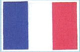 37443 French Flag 20x30mm