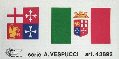 Flag Set Amerigo Vespucci 1:84