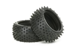Tamiya 6029 Square Rear Spike Tyres (2)