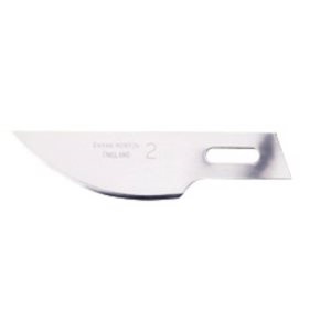 Swann Morton Craft Knife Blade 2 Curved (50)