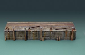 Italeri Long Dock Diorama 1:35 Scale