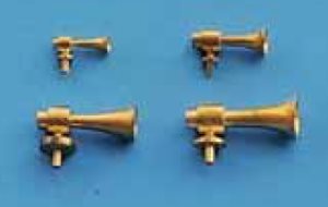 Horn Single Brass 16mm