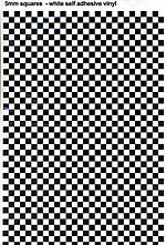 BECC Squares Black & White 5mm