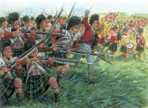 Italeri Scottish Infantry Napoleonic Wars 1:72 Scale