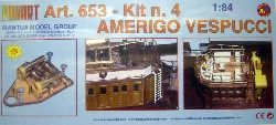 Panart Amerigo Vespucci 1:84 Kit Part 4