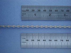 Caldercraft Brass Stud Link Anchor Chain 6 Links per Inch (1mtr)