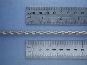 Brass Stud Link Anchor Chain 4.5 Links per Inch (1mtr)