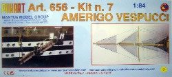 Mantua Model Panart Amerigo Vespucci 1:84 Kit Part 7