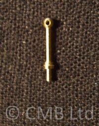 1 Hole Brass Rail Stanchion Ball Type 8.5mm (10)