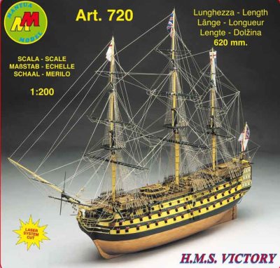 Mantua HMS Victory. Nelsons Flagship 1:200