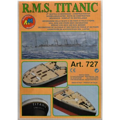 Mantua Titanic Kit No.3 (Hull Plating and Deck Fittings Kit) 727