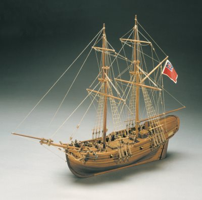 Mantua HMS Shine. English Cutter 1712 1:45