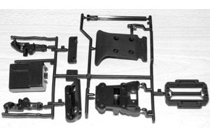 DT-03 M parts Chassis Parts and Bumper