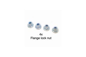 4mm Flange Lock Nut